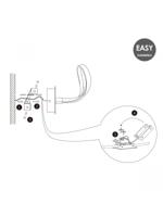 Home sweet home LED string wandlamp ↔ 17 cm wit - thumbnail