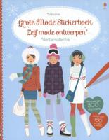 Usborne Publishers Grote mode stickerboek   zelf mode ontwerpen wintercollectie - thumbnail