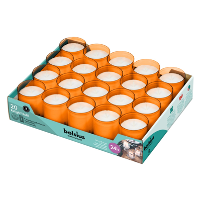 Bolsius professional relight refill oranje (20 stuks)