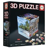 3D Puzzel - EDUCA - Reiskubus - 216 Stukken - 6 Puzzels van 36 Stukken - Leuke Uitdaging 8 Jaar + (20124) - thumbnail