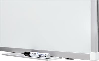 Legamaster Whiteboard PREMIUM PLUS (b x h) 240 cm x 120 cm Wit Geëmailleerd Incl. opbergbakje, Incl. boardmarker