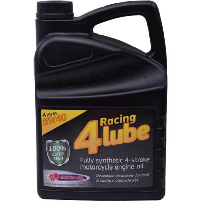 BO Motor Oil Motorolie bo racing 4 lube 5w-40 synth ester (4l)