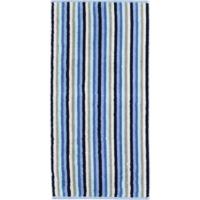 Cawö Cawo Shades Streifen Gastendoekje 30x50 aqua - thumbnail