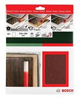 Bosch Accessoires Handschuurbladset | Hout | 230X280 | mm | K60 | 4-delig - 2609256C34 - thumbnail