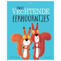 Twee vechtende eekhoorntjes - thumbnail