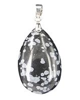 Ruben Robijn The drop of hanger obsidiaan sneeuwvlok (1 st) - thumbnail