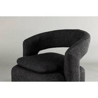 Fjôrd - Fauteuil Zwart - Bouclé - Laurel - thumbnail