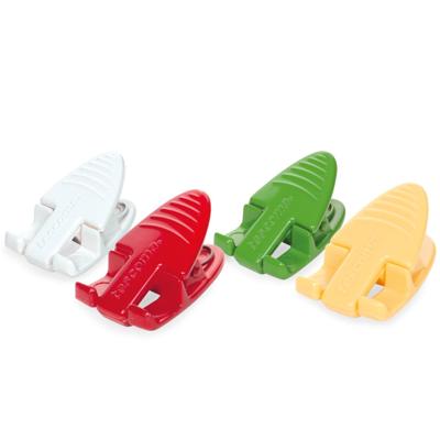 Clips on zakjes dicht te maken Tescoma Presto Gesorteerde kleuren Plastic 5,5 cm 4 Onderdelen