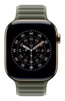 Apple Watch Band - Magnetic Link - 46 mm - Groengrijs - M/L - thumbnail