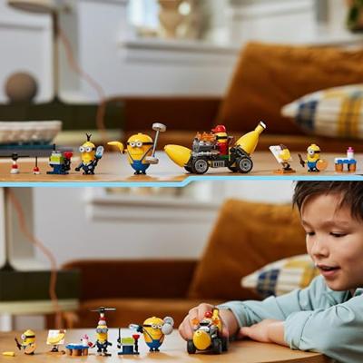 LEGO despicable me 75580 minions en bananenauto - thumbnail
