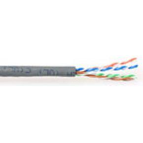 ACT EP380B CAT6 U/UTP PVC Patchkabel Soepel Grijs - 305 meter