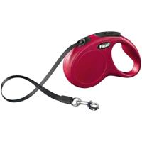 Flexi Rollijn classic lint XS rood 3 meter - thumbnail