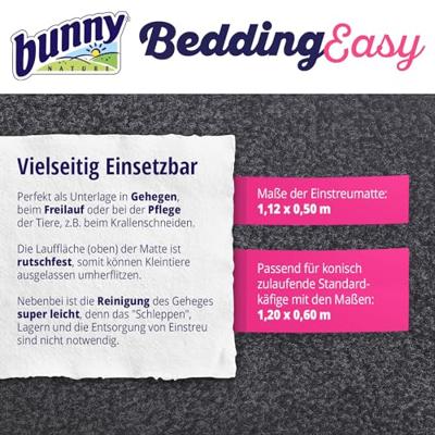 BUNNY NATURE BUNNYBEDDING EASY PLASMAT ROZE - thumbnail