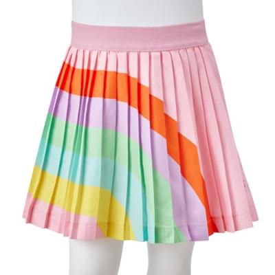 VidaXL Kinderrokje geplooid 116 lichtroze