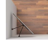 Draai- en Kantelbare TV-Muurbeugel | 32-70 " | Maximaal schermgewicht: 40 kg | Kantelbaar | Draaibaar | Minimale muurafstand: 80 mm | Maximale muurafstand: 520 mm | 3 Draaipunten | Staal | Zwart - thumbnail