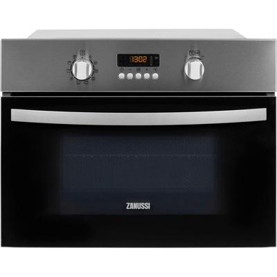 Zanussi ZNF44X Elektrische oven 43 l Zwart, Roestvrijstaal