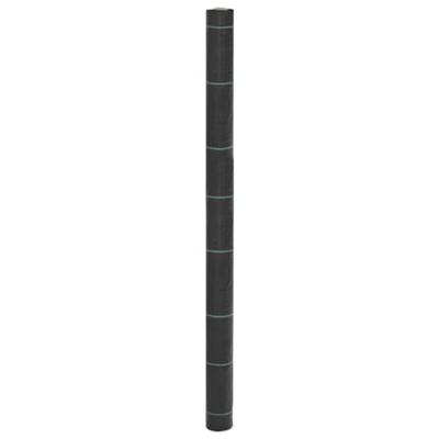 VidaXL Worteldoek 1,5x25 m polypropeen zwart - thumbnail