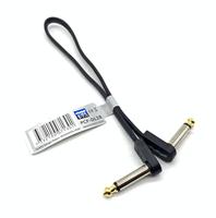 EBS PCF-DL28 Deluxe Flat patchkabel mono-jack haaks 28 cm - thumbnail