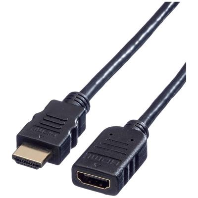 VALUE HDMI High Speed Cable met Ethernet M-F, 5 m VALUE HDMI High Speed Cable met Ethernet M-F, 5 m