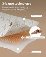 Duux Snooze Bamboo Heated Underblanket 200 x 90 Elektrische deken - thumbnail