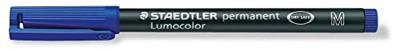 Staedtler Lumocolor 317, OHP-marker, permanent, 1,0 mm, blauw Staedtler Lumocolor 317, OHP-marker, permanent, 1,0 mm, blauw
