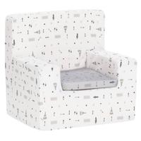 Interbaby kinderstoel Tipi Oso junior 43 cm schuim/katoen wit - thumbnail