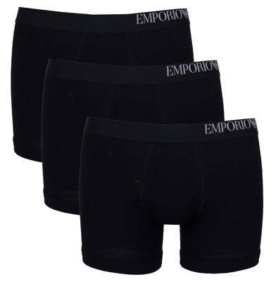 Emporio Armani 3-pack boxershorts brief nero/nero/nero Emporio Armani 3-pack boxershorts brief nero/nero/nero