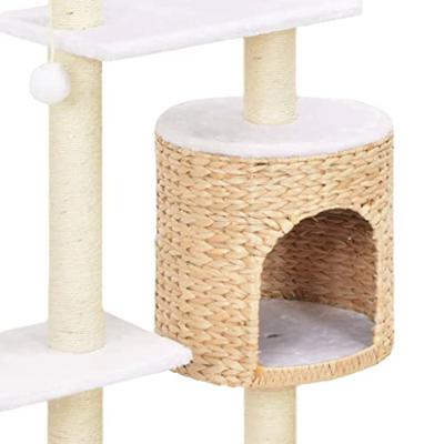 VidaXL Kattenkrabpaal met sisal krabpaal zeegras
