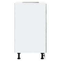 Keuken onderkast "Porto" bewerkt hout grijs sonoma eiken - thumbnail