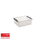 Sunware q-line opbergbox 3 ltr transp - thumbnail