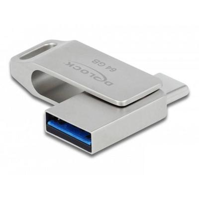 Delock 54075 Glazen pot voor USB-sticks 64 GB Zilver 54075 USB, USB-A, USB-C Delock 54075 Glazen pot voor USB-sticks 64 GB Zilver 54075 USB, USB-A, USB-C