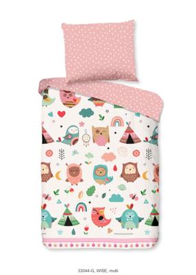 Good Morning Kinderdekbedovertrek "uilen in boho thema" - Multi - (140x200/220 cm) - Katoen Good Morning Kinderdekbedovertrek "uilen in boho thema" - Multi - (140x200/220 cm) - Katoen