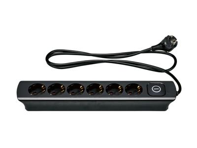 TRONIC Stekkerdoos (Zwart)