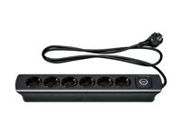 TRONIC Stekkerdoos (Zwart) - thumbnail