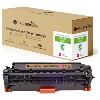 G&G Toner vervangt Atos, Canon, HP, Wincor Nixdorf 304A, 305A, 312A, 718M Compatibel Magenta 2800 bladzijden Reborn remanufactured 21222