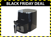Michelino Airfryer - 5L - Zwart - thumbnail