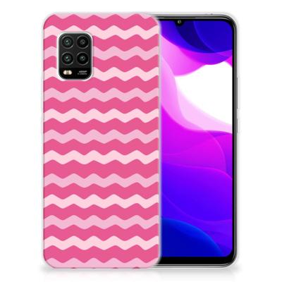 Xiaomi Mi 10 Lite TPU bumper Waves Pink