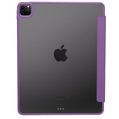 Pomologic BookFold hoes iPad Air 13" (M2/M3) - Clear/Purple Pomologic BookFold hoes iPad Air 13" (M2/M3) - Clear/Purple