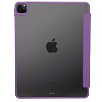 Pomologic BookFold hoes iPad Air 13" (M2/M3) - Clear/Purple - thumbnail