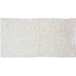 Badmat Sealskin Twist 60x120 cm Microfibre Wit
