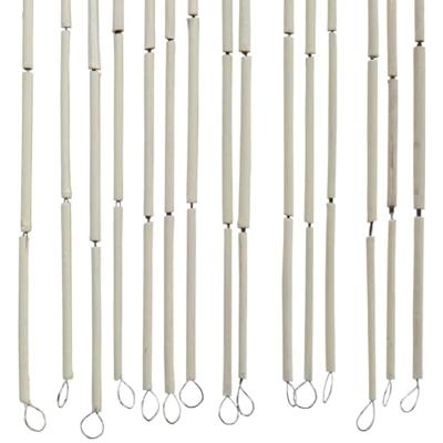 Insectengordijn bamboe print 100x220 cm bamboe