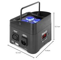 BeamZ TP46 verticale LED-par RGB-UV - thumbnail