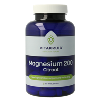 Vitakruid Magnesium 200 citraat 90 Tabletten - thumbnail