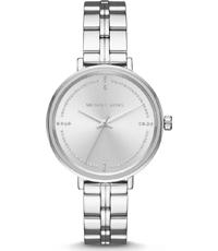 Horlogeband Fossil AM4258 Silicoon Blauw 22mm