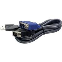 TrendNet KVM Adapter 4.5 m Zwart - thumbnail