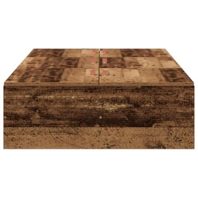 Bedframe met opslag Oud hout 200 x 80 x 31.5 cm Bewerkt hout