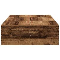Bedframe met opslag Oud hout 200 x 80 x 31.5 cm Bewerkt hout - thumbnail