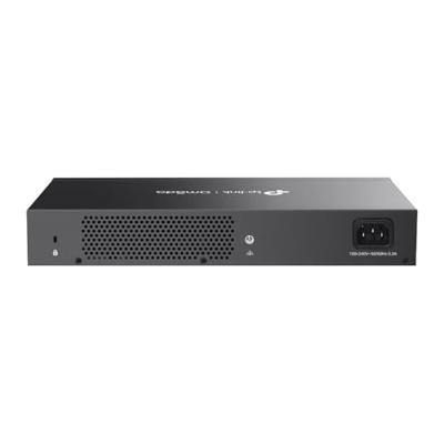 TP-Link ES216G 16-poorts Gigabit netwerkschakelaar, netwerkschakelaar, Omada Ethernet-schakelaar, Ethernet-splitter, metalen behuizing, eenvoudig cloudbeheer, stille werking, energiebesparend, desktop