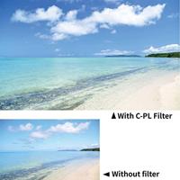 Kenko 362952 cameralensfilter 6,2 cm Circulaire polarisatiefilter voor camera's - thumbnail