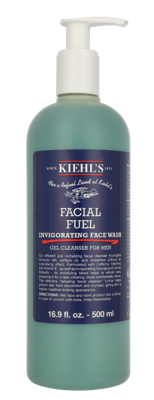 Kiehls - Kiehl's Men Facial Fuel Energizing Face Wash 500ml Make-up verwijderaar en reiniger